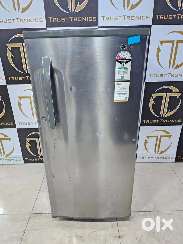 Lg croming model single door fridge available @ best price