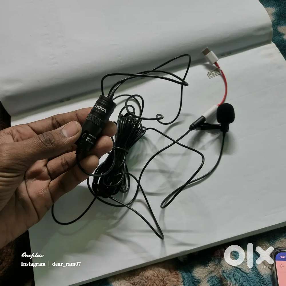 BOYA M1 MIC (GOOD CONDITION)