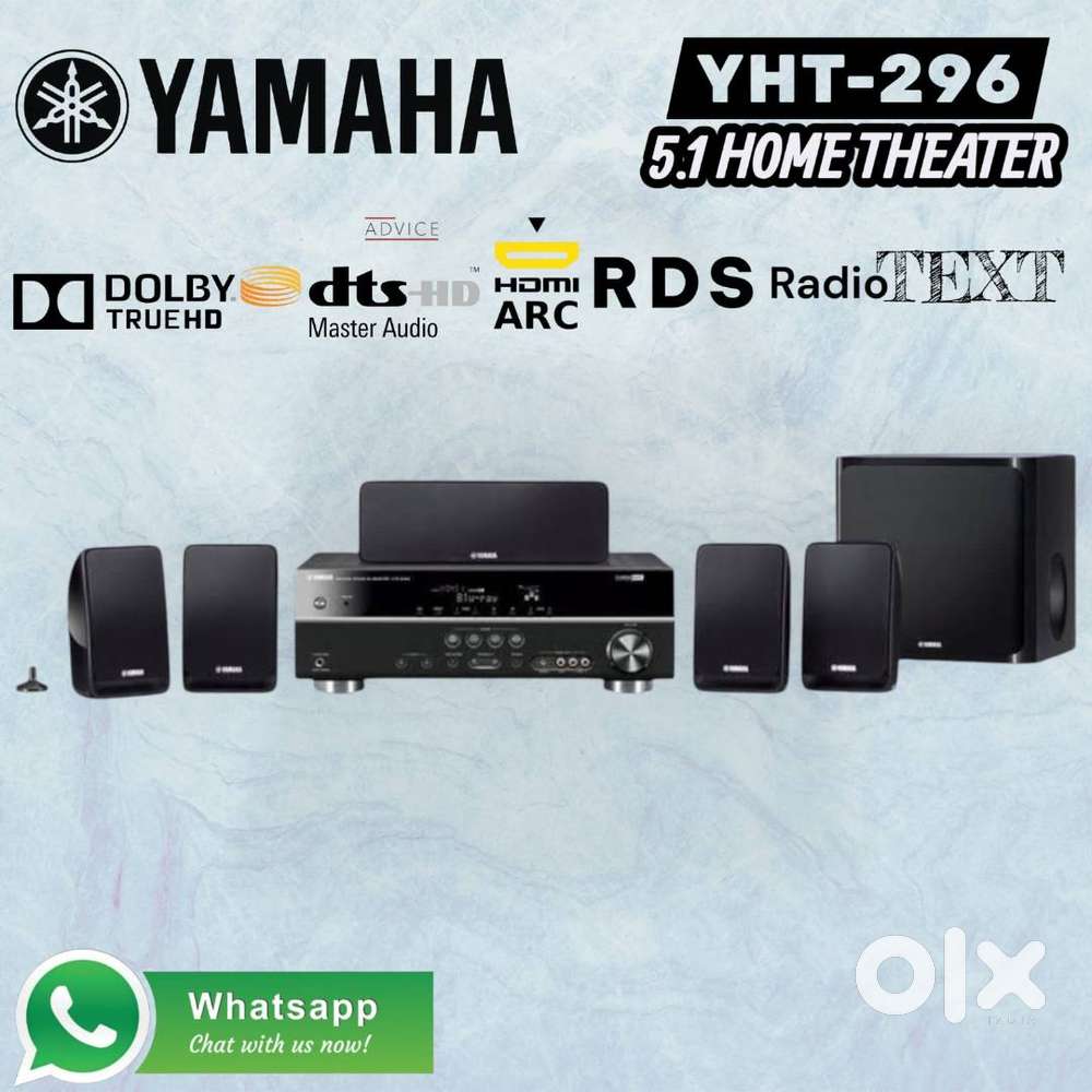 Yamaha YHT-296. 5.1 HOME THEATER