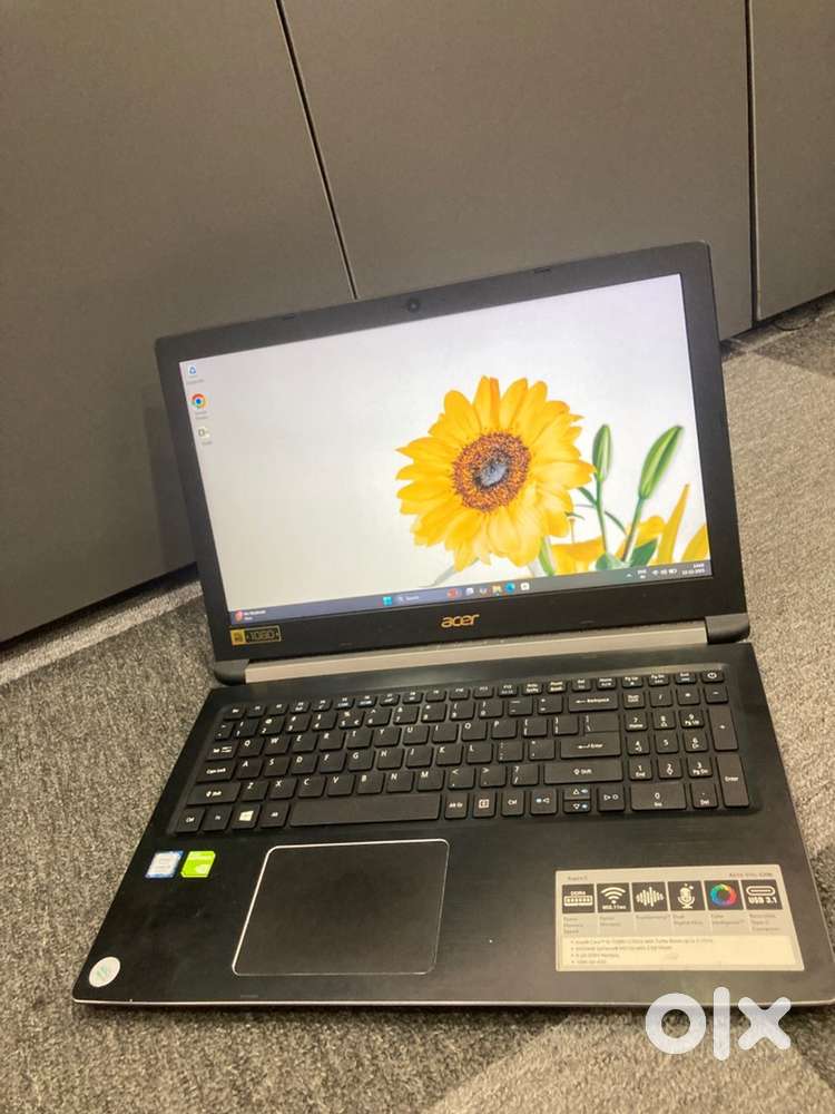 Acer Aspire 5  N17C4 core i5 processor 128gb SSD 15 inch black colour