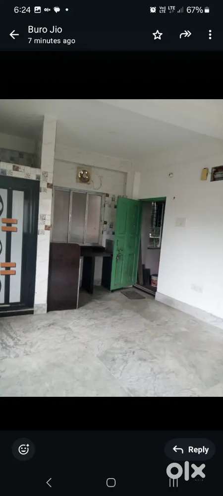 1 hall flat with open kitchen and bathroom at VIP Bazar  near Ruby