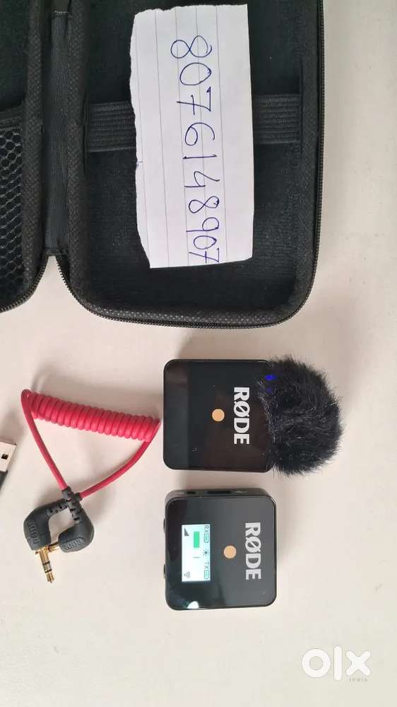 Rode mic Wireless GO microphone for camera