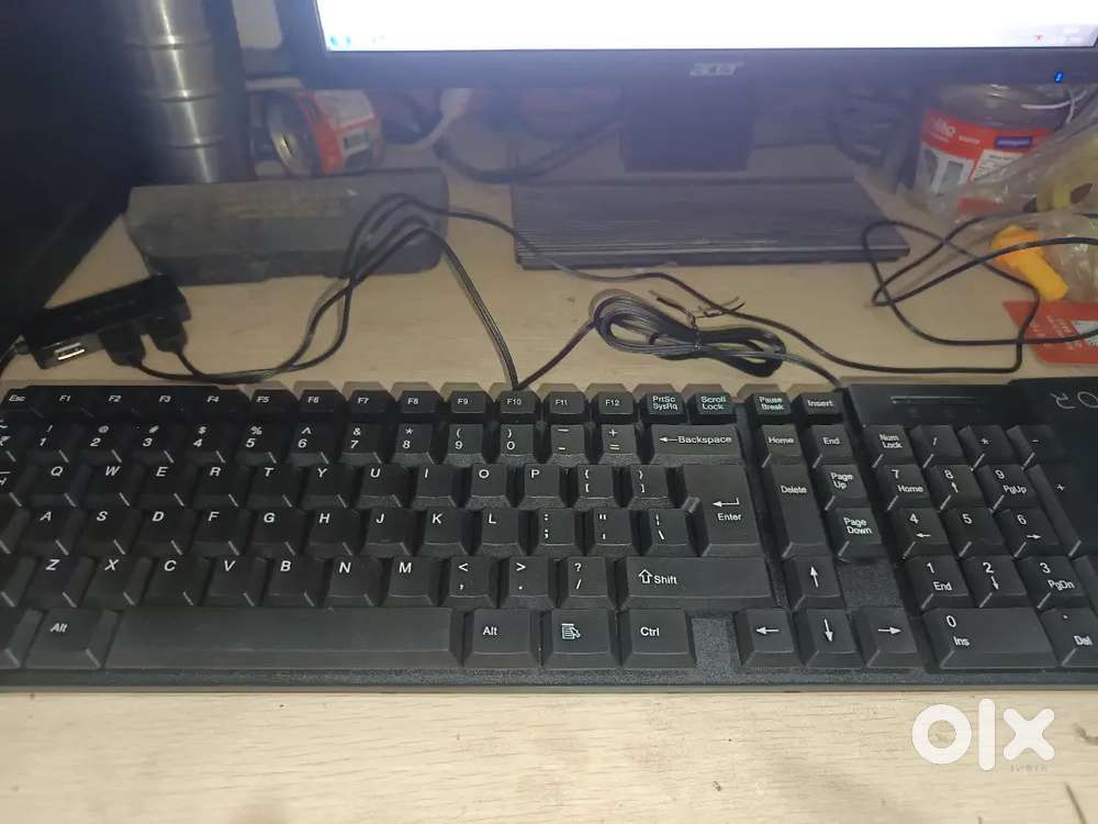 Sell sell computer new. Keyboard and mouse