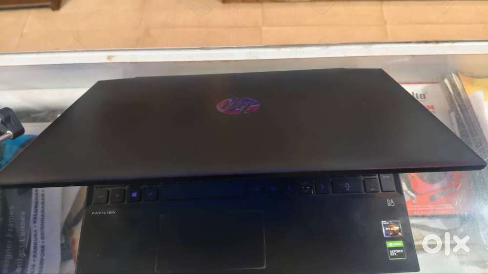 hp laptop gaming or vedios editing cording 16gb ram rizen 5 1650 nvdia