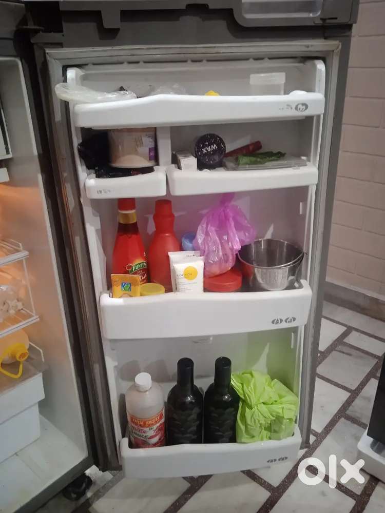 Old model Godrej fridge. 