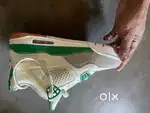 Air Jordan Retro 4 green for sell