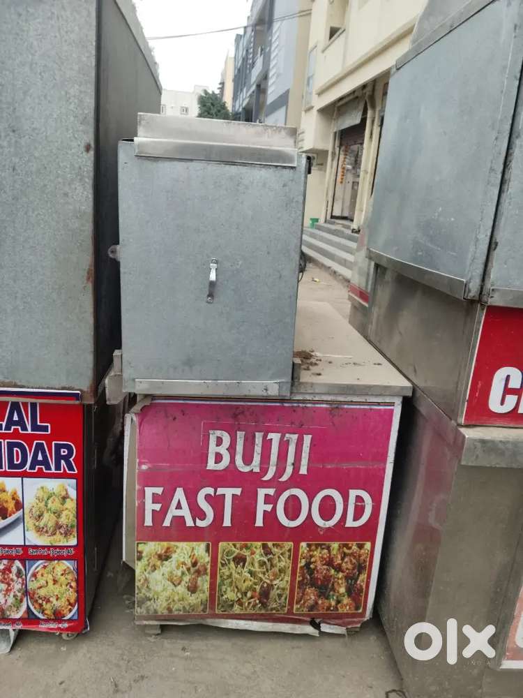 Curry counter fast food counter and bajji counter