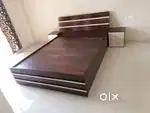 NEW QUEEN SIZE SEMI STORAGE BED WITH FREE DELIVERY