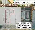 70Sqre.Yards LAND YYAPRAL SECUNDERABADU SALE LESS COST IN CITY