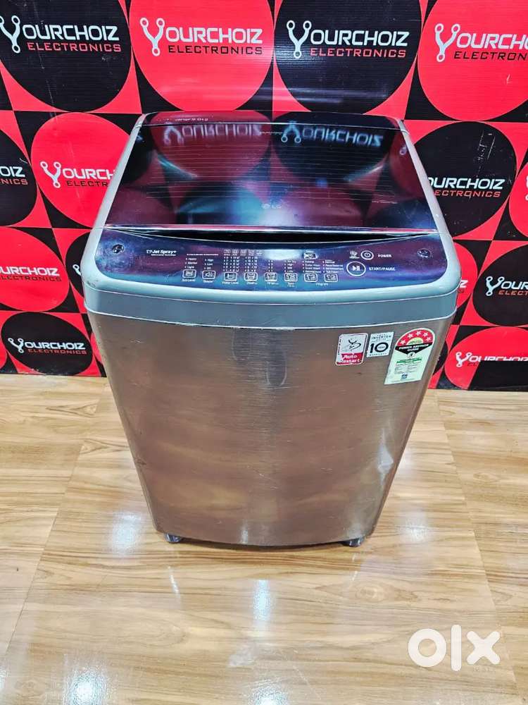 9kg smart inverter LG 5 star rating top load washing machine