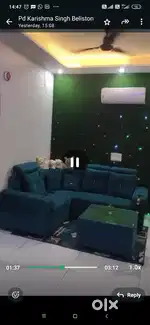 Fully Furnished 3 BHK Flat Avail 4 Rent In Dhakoli @ Prime Location