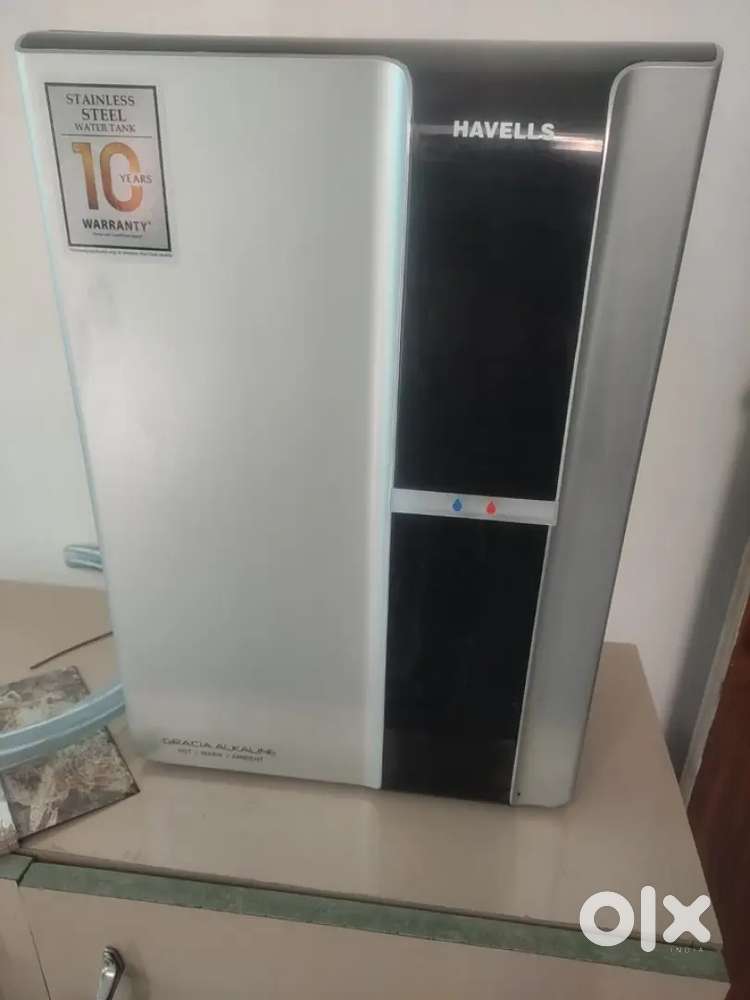 Havells gracia alkaline water purifier 2 month old with bill