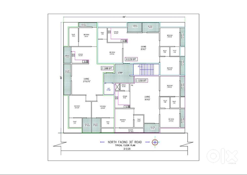 New Launch 2 & 3 BHK at NRI Layout, Ramamurthy Nagar