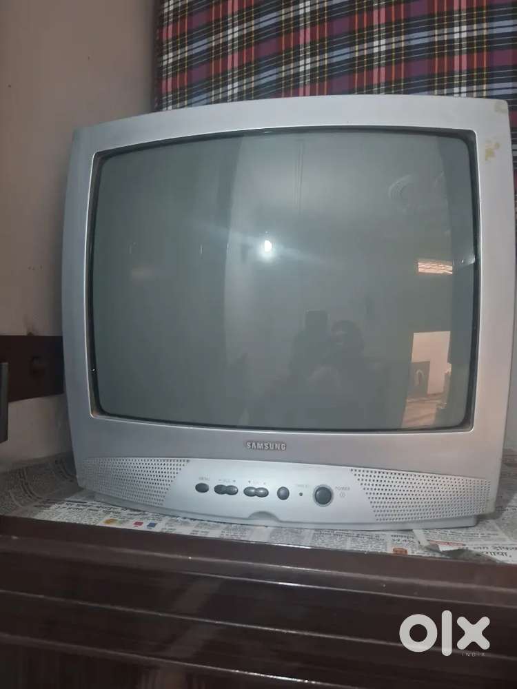 Old coloured tv