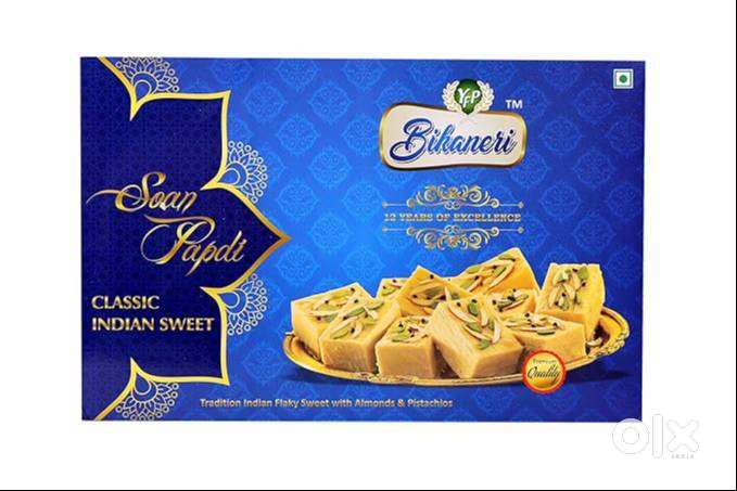 Bikaneri Soan Papdi Half kg and One kg available at wholesale price
