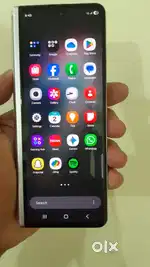 Samsung fold 3 12GB 256GB new phone inner display Sudden stop working