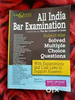 LAW AIBE All in india bar exam solved question book