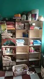 Rack and counters for shopkeeper