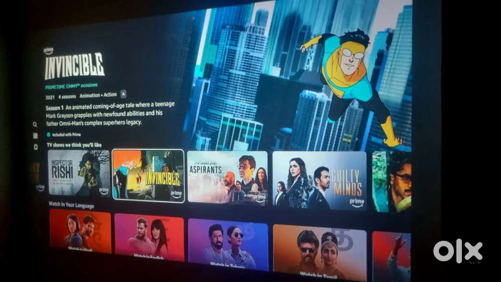 Wzatco S2 1080P 150 inch projector