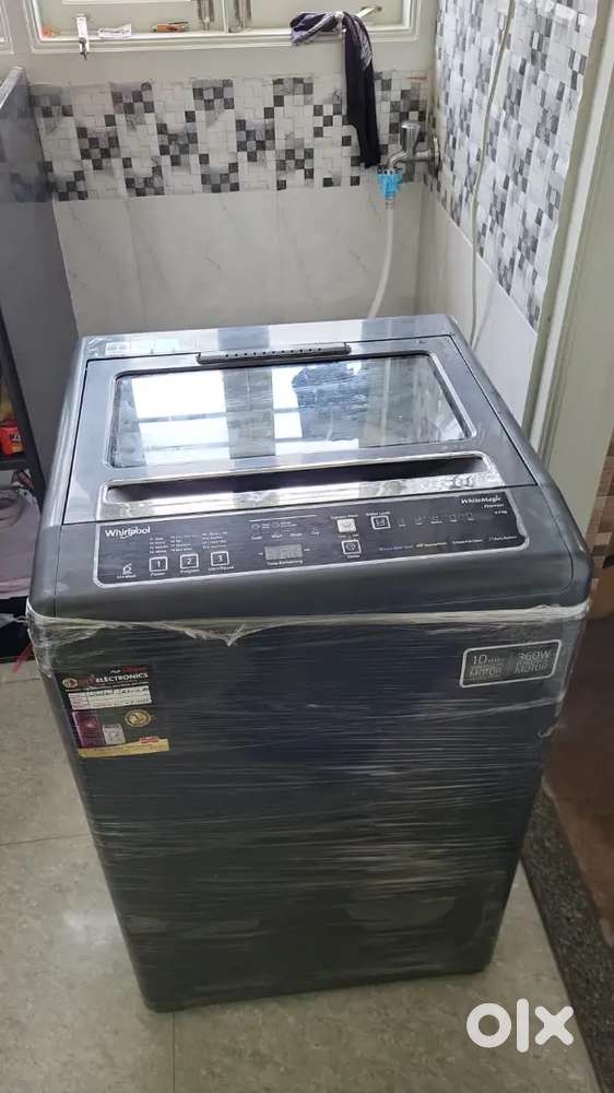 Whirlpool 6.5 kg top load 6th sense.