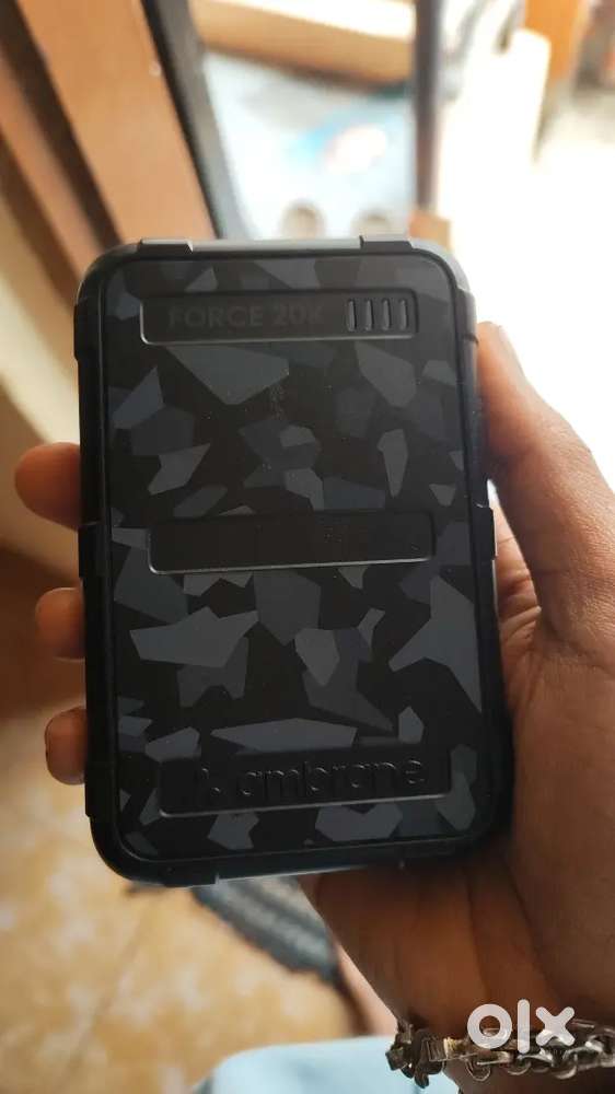 20000 mAh 22.5 W nano pocket size power bank (black)