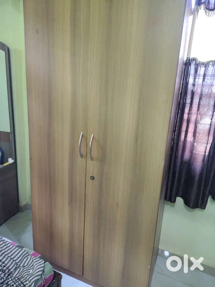 Wardrobe, dressing table, book self