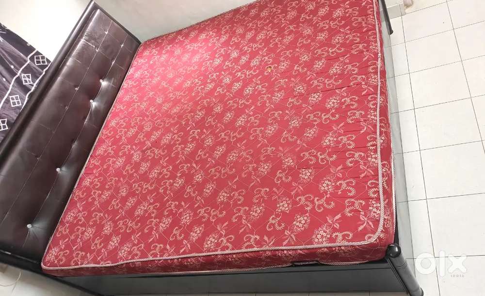 Double bed with huge storage, Bamboo double rack, Wooden storage box