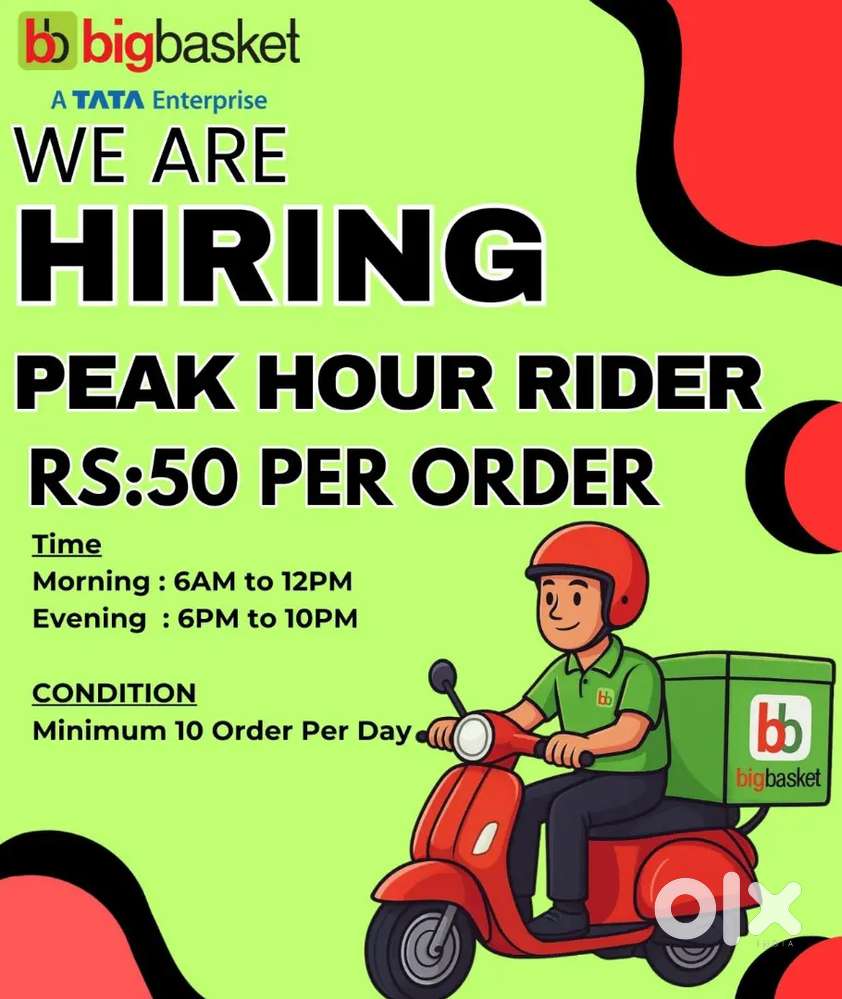 Bigbasket part time,full time in Kattupakkam,Porur,poondamale, mangadu