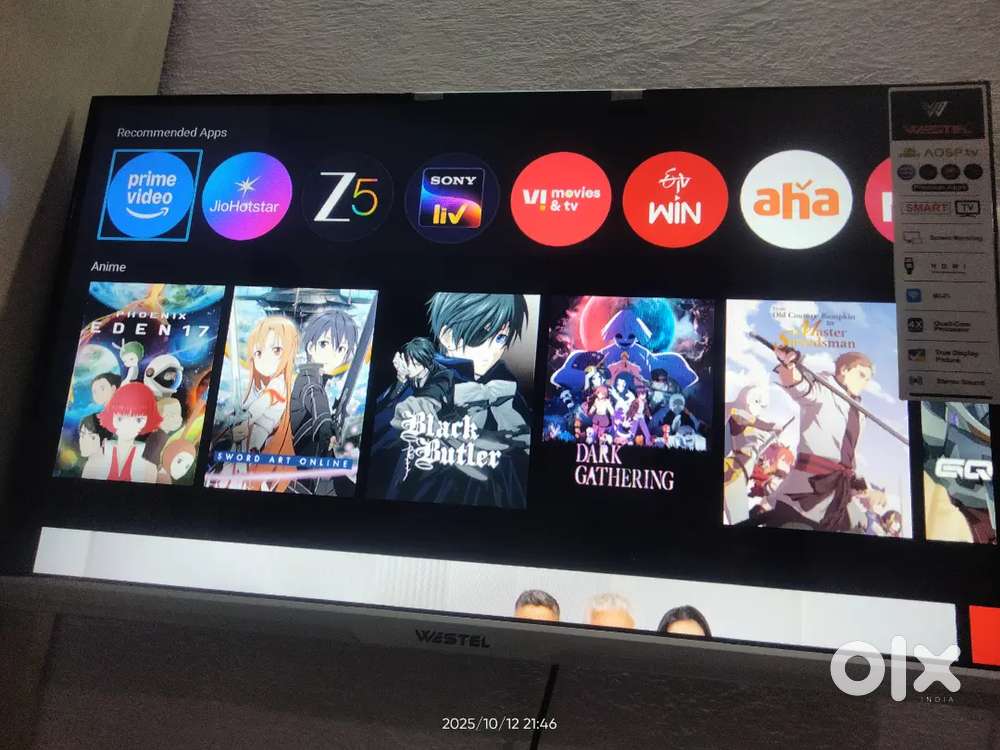 Westal 32 inch adroid smart tv