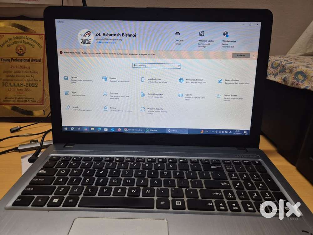 ASUS X540LA  Core i3 5th Gen  240GB SSD  4GB RAM