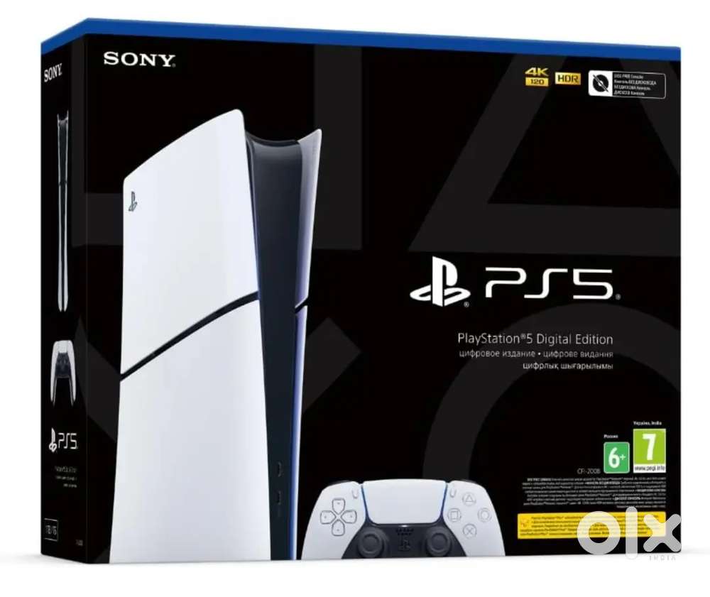 Sony PlayStation 5 digital edition slim console video game