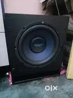 12 inch sub woofer & sub amplifier
