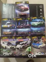 Hot wheels selling as set imported one's