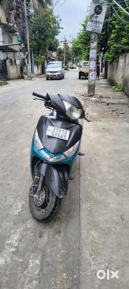 All good running condition with good milage private scooty