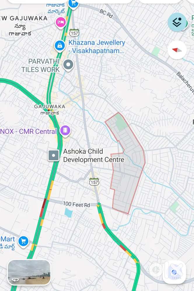 Excellent flat for sale in Gajuwaka VUDA colony.