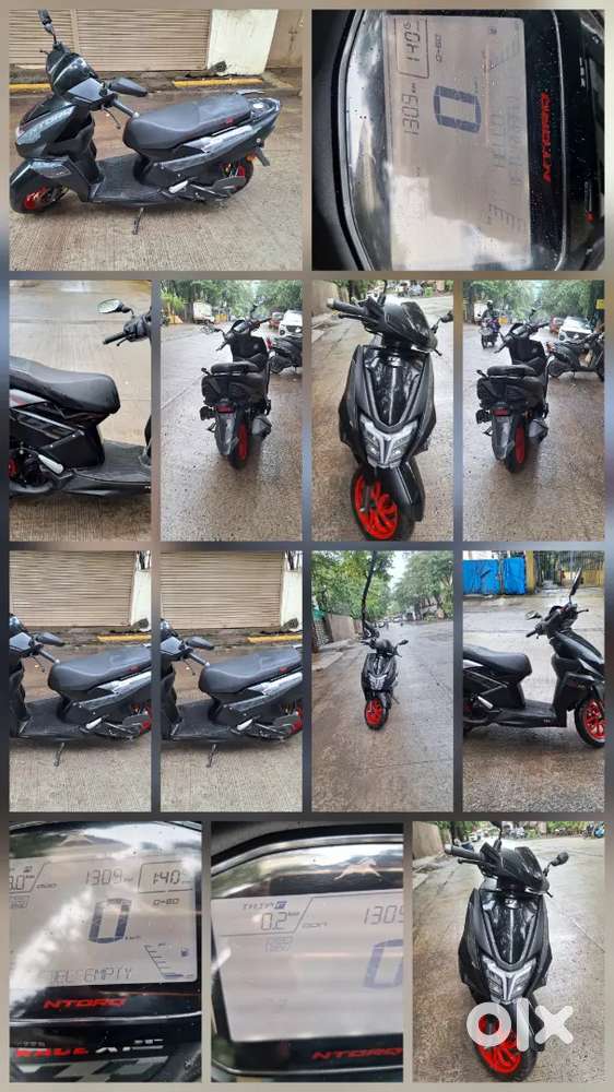 Brand new tvs ntorq 8monthold bike