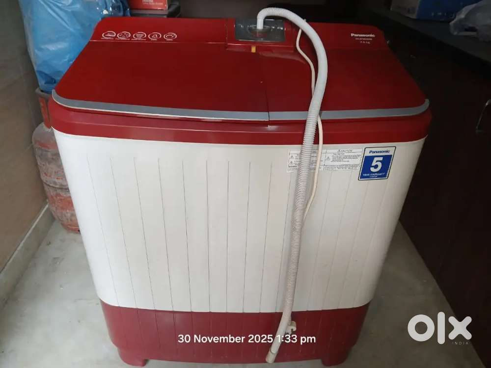 Panasonic 7 Kg Semi-automatic machine