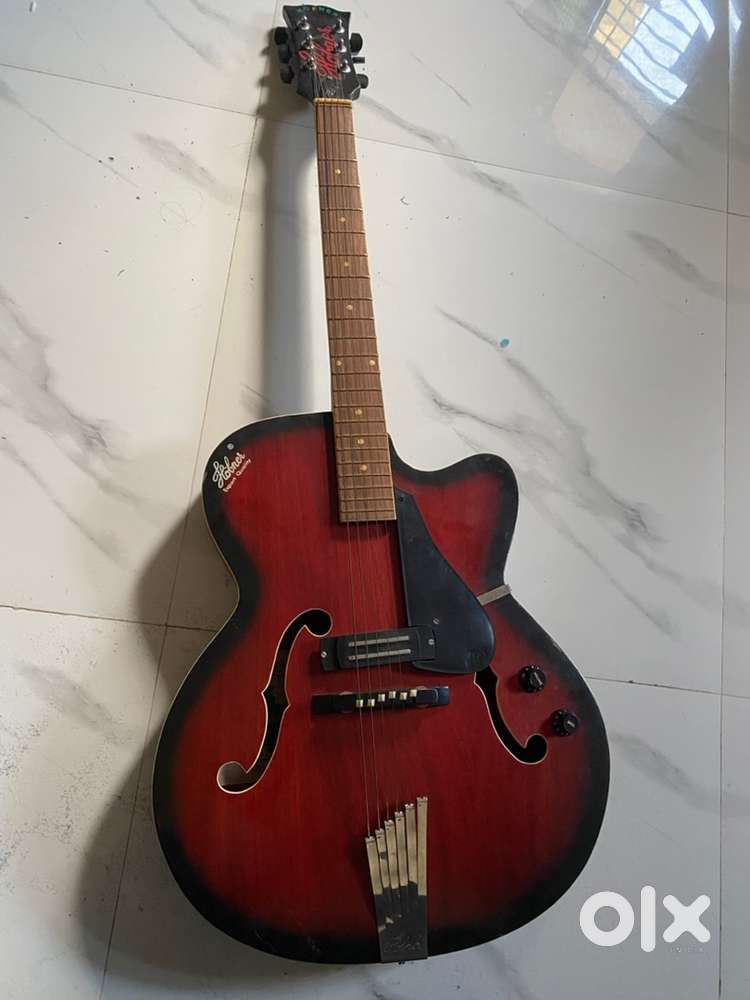 Semi electric guitar