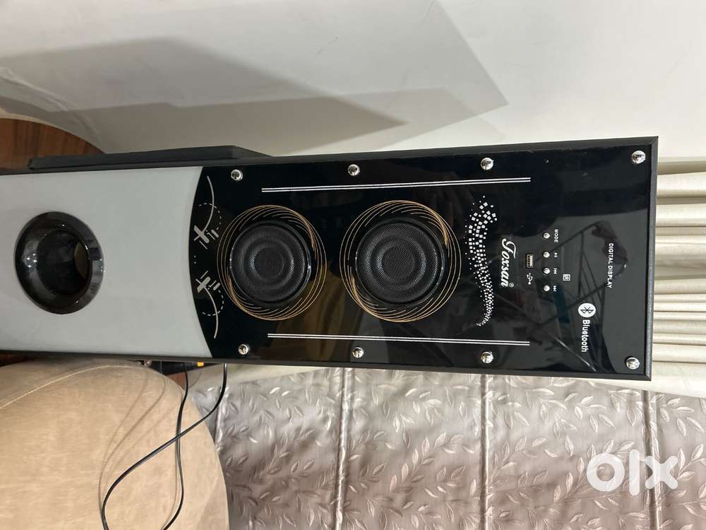 Bluetooth speaker with a cordless Mike and a remote