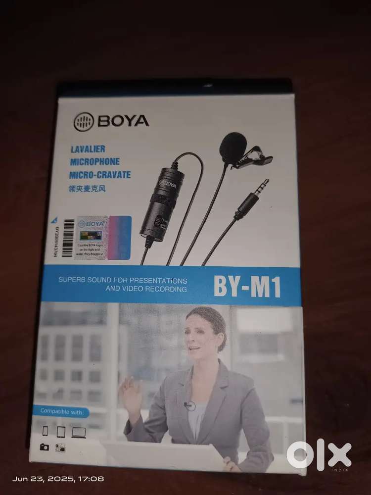 Boya Mic-2 Peace only used 2 time pack peace