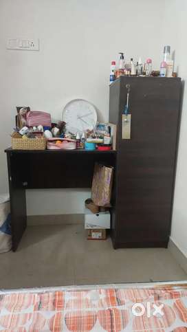 Study table with book shelf