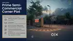 Prime Semi-Commercial Corner Plot in Tambaram  40 ft & 23 ft Roads
