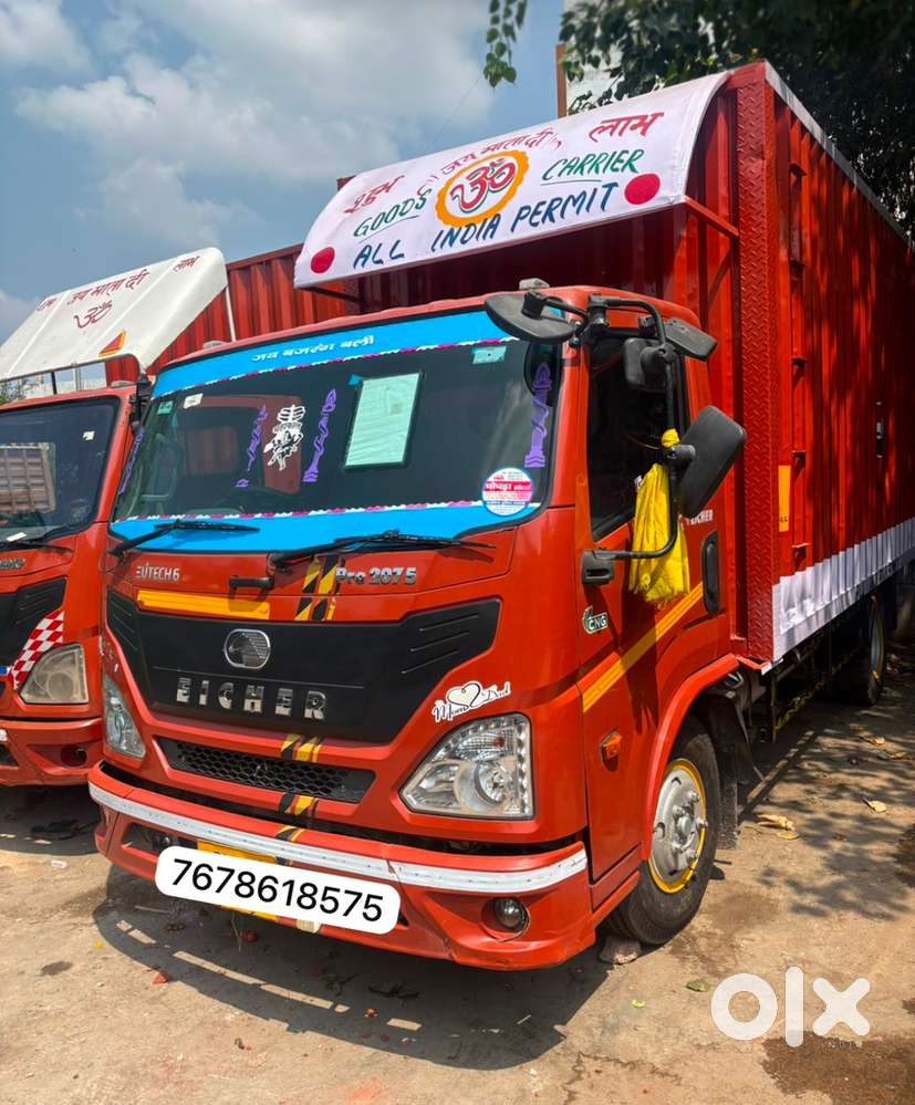 Eicher 2075 CNG 17 feet 2022 CLOSED BODY