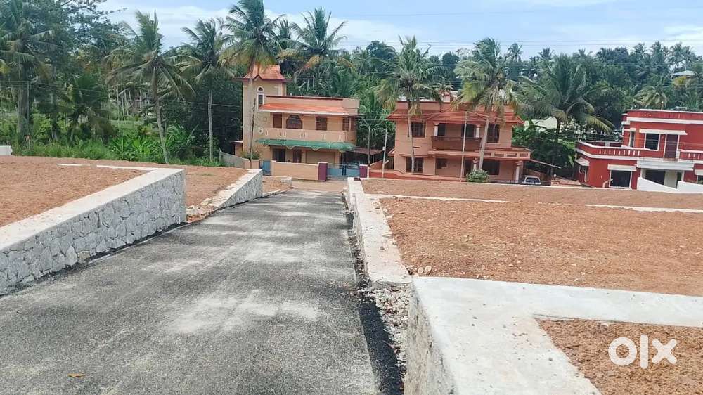 House plots sreekaryam chempazhanty 4.5,6,7 cent