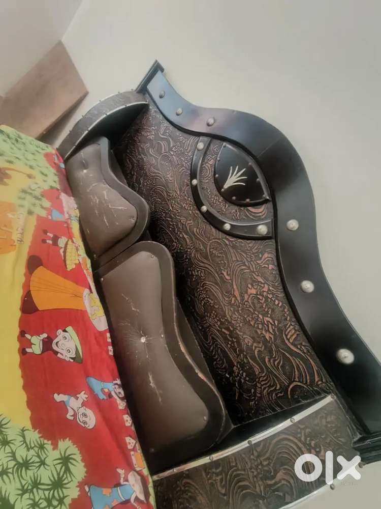 Double Bed , Dressing Table & Multi Storage Rack