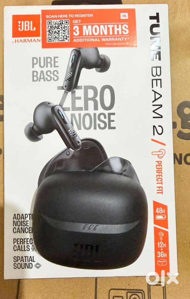 JBL Zero Noise Tume Beam 2 Earbuds