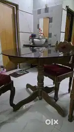 Teak wood Dinning set with New Condition