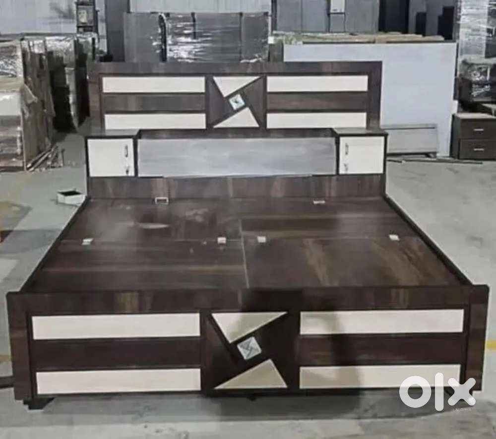 Friday special discount buy new double bed with box 6990EMI Available