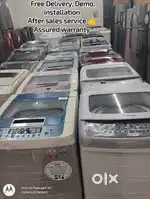 Refurbished washing machine and fridges