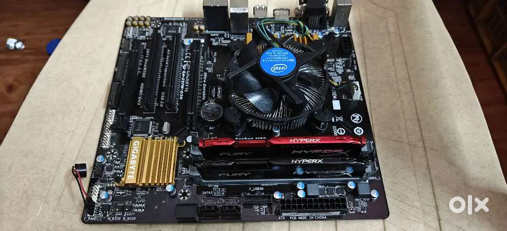 Intel core i7 4790K+Gigabyte Z97 Board+HyperX 16Gb Ram Combo(Fixed P)
